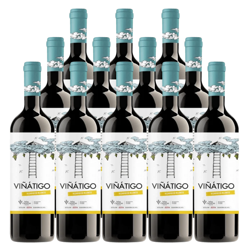 Vinatigo Vijariego Blanc 750 ML (12 Bottles)
