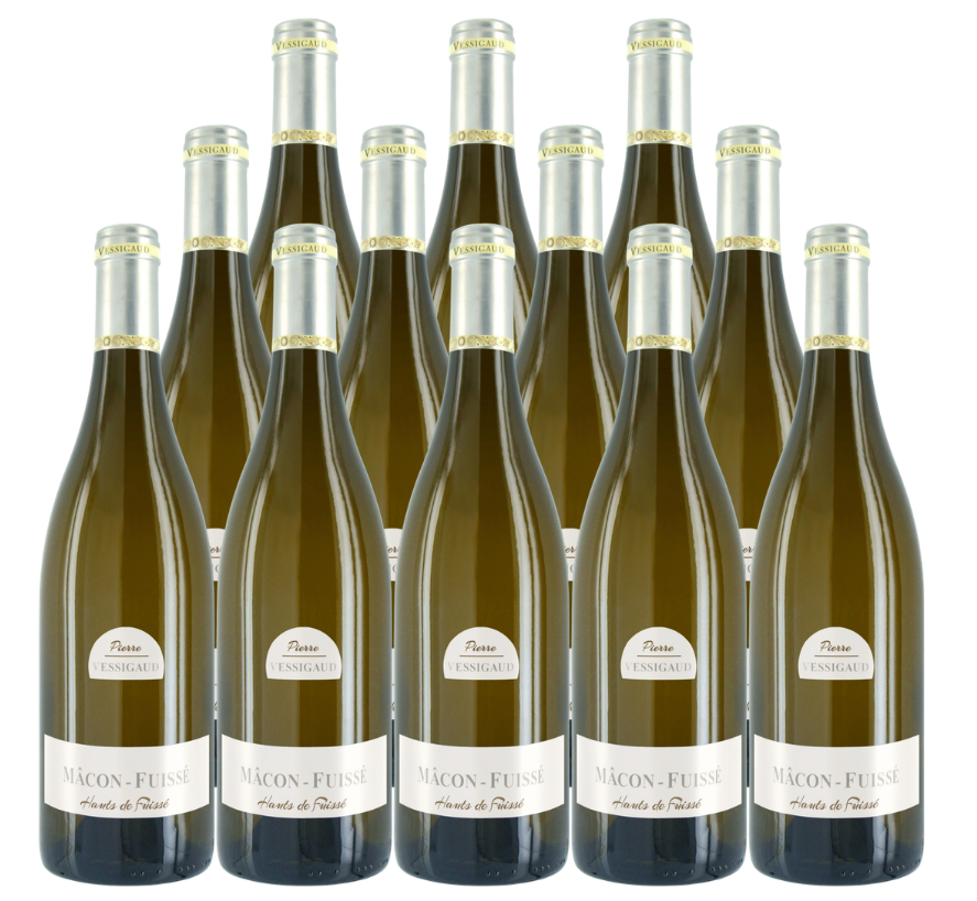 Domaine Vessigaud Mâcon Fuissé Le Haut de Fuissé 2022 750 ML (12 Bottles)