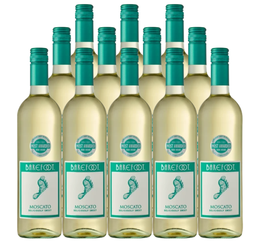 Barefoot Cellars Moscato California 750 ML (12 Bottles)