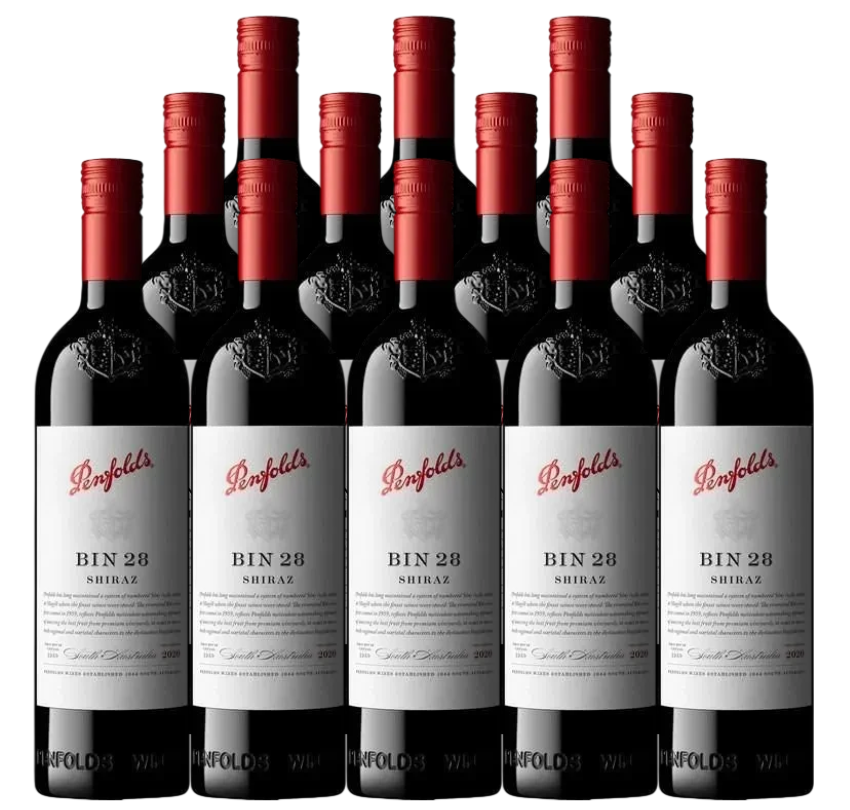 Penfolds Bin 28 Shiraz 2023 750 ML (12 Bottles)