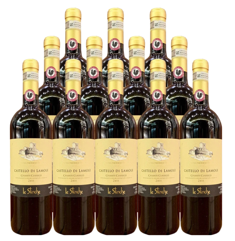 Castello di Lamole Le Stinche Chianti Classico Riserva 2014 750 ML (12 Bottles)