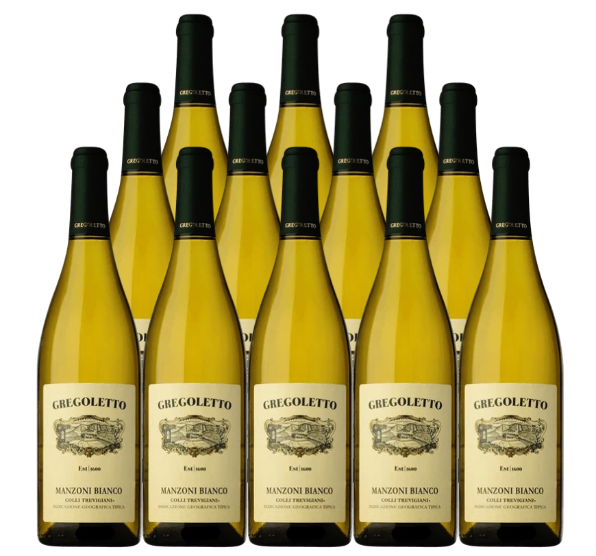 Gregoletto Manzoni Bianco 750 ML (12 Bottles)