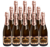 Monte Rossa Franciacorta Brut Flamingo Rose 750 ML (12 Bottles)