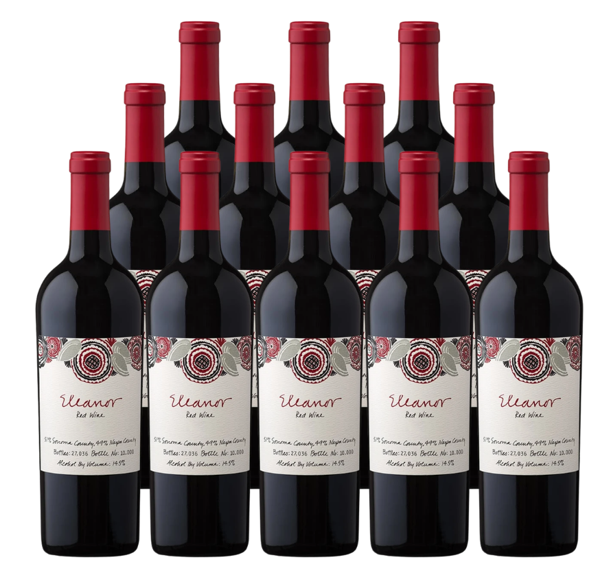 Francis Ford Coppola Winery Eleanor Red Wine 2022 750 ML ( 12 Bottles )