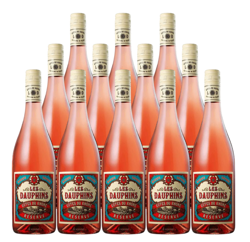 Cellier des Dauphins Les Dauphins Cotes du Rhone Reserve Rose 2025 750 ML