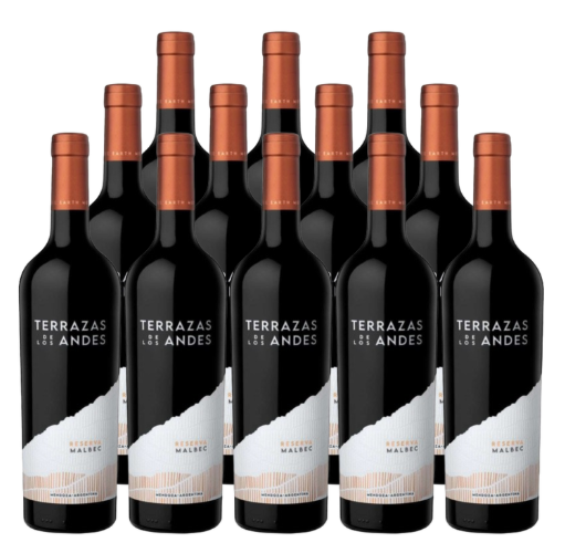 Terrazas de los Andes Reserva Malbec 2024 750 ML (12 Bottle)