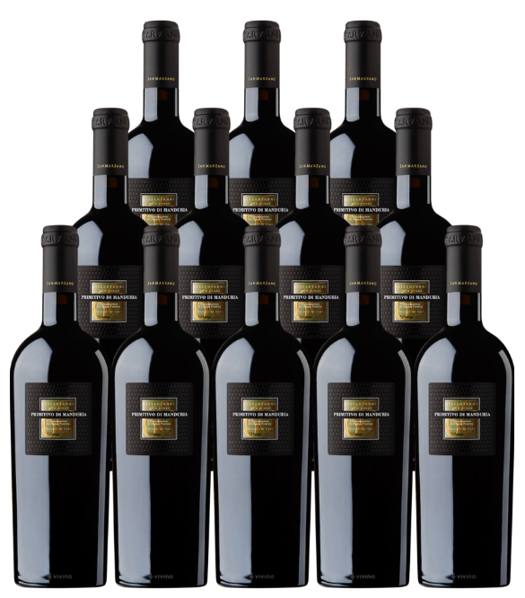 Manduria Primitivo Cantine San Marzano Sessantanni 2019 750 ML bottle