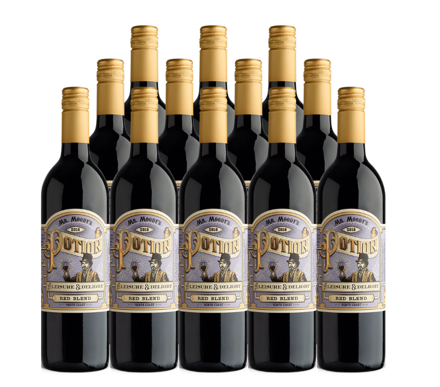 Mr. Moody'S Potion Red Blend North Coast 750 ML (12 Bottles)