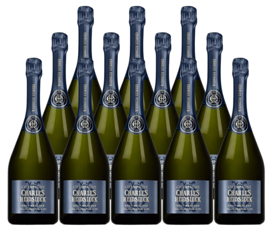 Charles Heidsieck Brut Reserve Special Edition 750 ML (12 Bottles)