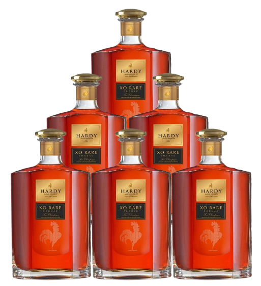 Hardy Cognac XO Rare 750 ML (6 Bottle)