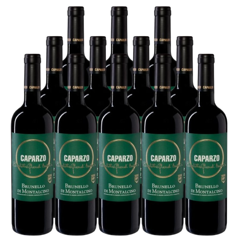 Caparzo Brunello di Montalcino 2021 750 ML (12 Bottles)