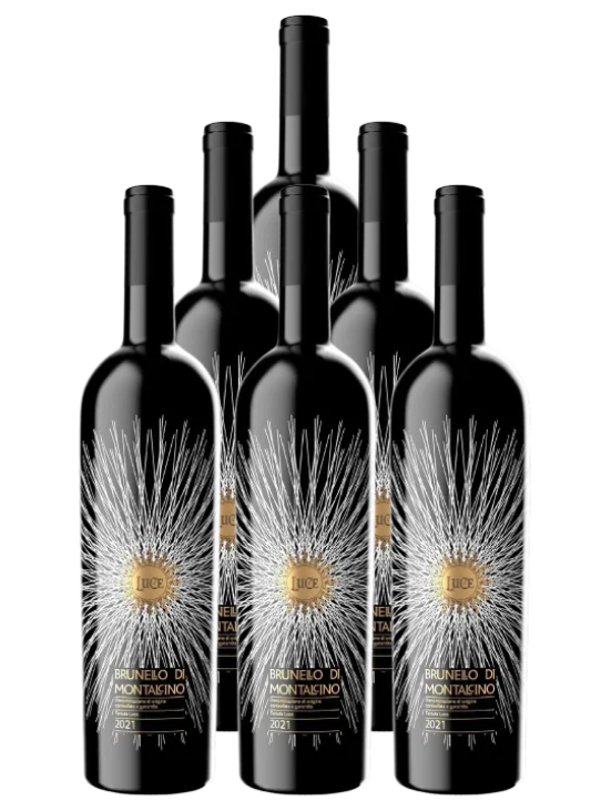 Luce Brunello di Montalcino 2021 750 ML (6 Bottles)