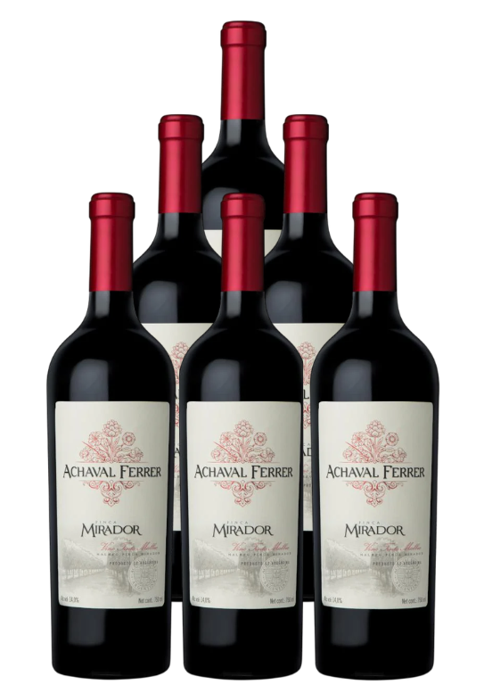 Achaval Ferrer Finca Mirador Malbec 2021 750 ML (6 Bottles)
