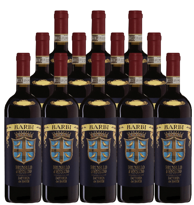 Fattoria dei Barbi Brunello di Montalcino 2019 750 ML (12 Bottles)