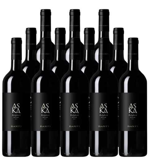 Banfi Aska Bolgheri Rosso 750 ML (12 Bottle)