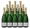 Champagne Delamotte Champagne Brut Blanc de Blancs 750 ML (12 Bottles)