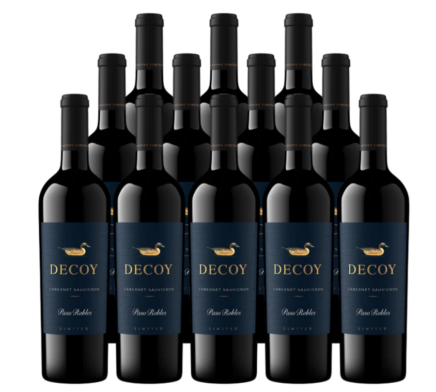 Decoy Limited Paso Robles Cabernet Sauvignon 2022 750 ML (12 Bottles)