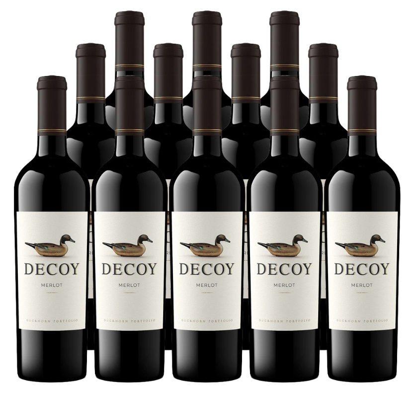 Decoy Merlot California 2023 750 ML (12 Bottles)
