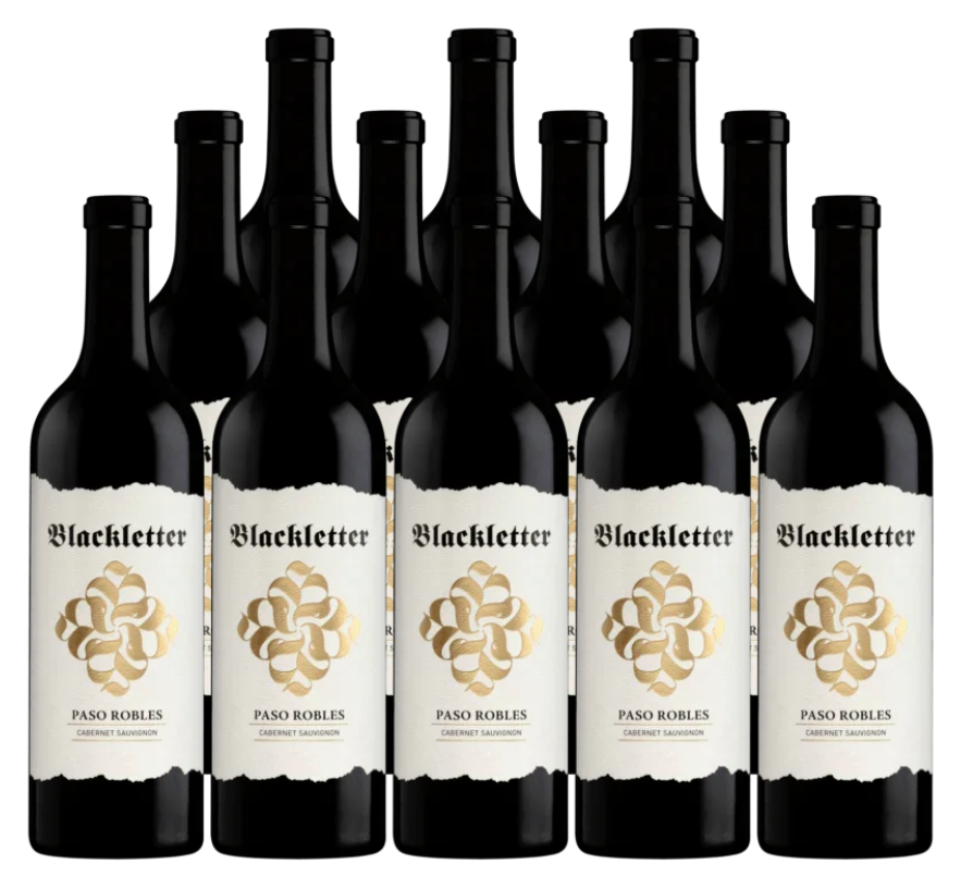 Blackletter Cabernet Sauvignon 2022 750 ML (12 Bottles)