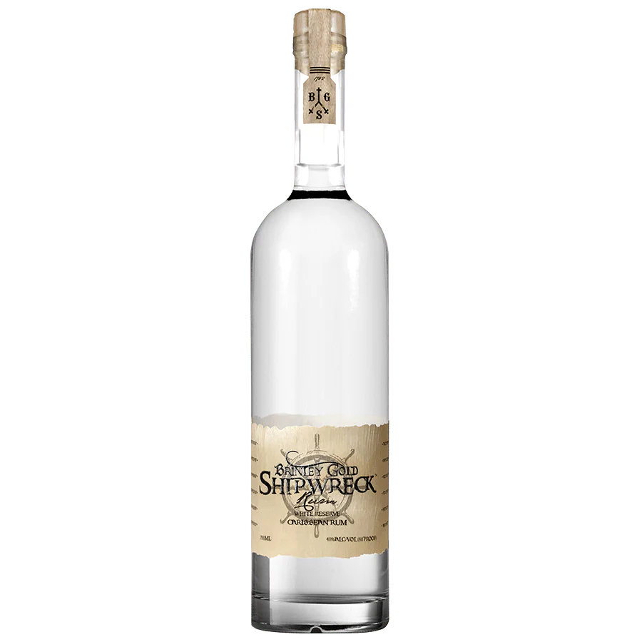 Brinley Gold Shipwreck White Reserve Rum 750 ML