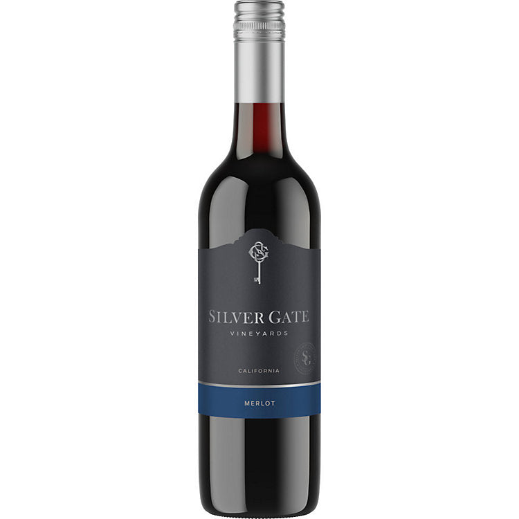 Silver Gate Vineyards Merlot California 750 ML