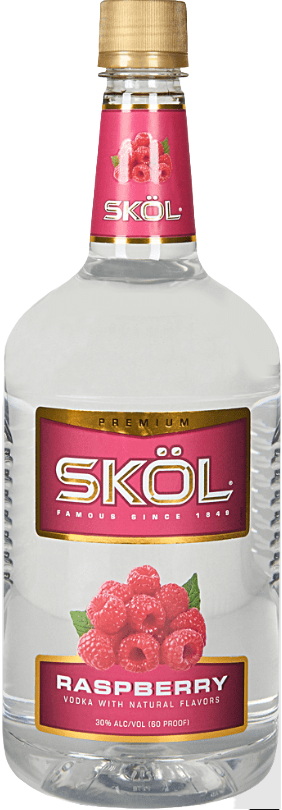 Skol Raspberry Vodka 1.75 L