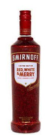 Smirnoff Red, White and Merry Limited Edition Flavored Vodka 750 ML