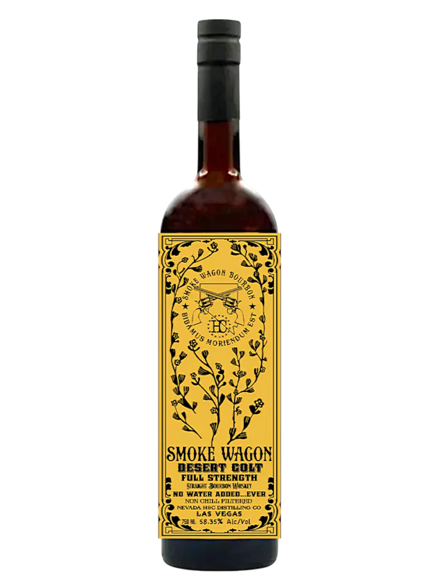 Smoke Wagon Straight Bourbon Desert Colt Full Strength 116.7 750 ML