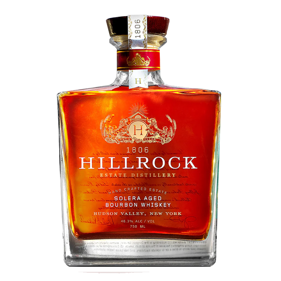 Hillrock Solera Aged Cognac Finish Bourbon Whiskey 92.6 Proof 750 ML