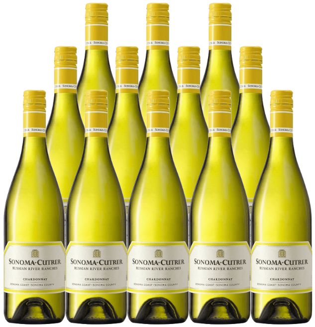 Sonoma Cutrer Chardonnay Russian River Ranch 750 ML (12 Bottles)