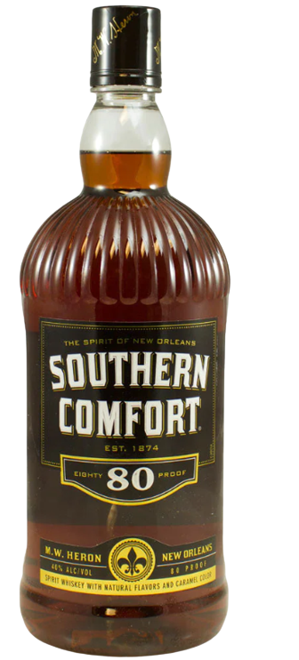 Southern Comfort Black 80 Whiskey 1.75 L
