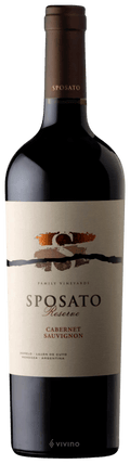 Sposato Family Vineyards Reserve Cabernet Sauvignon 750 ML