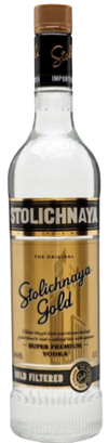 Stoli Gold Super Premium Vodka 1 L