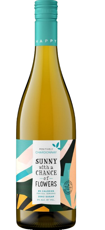 Sunny With A Chance Of Flowers Chardonnay Positively Monterey 750 ML