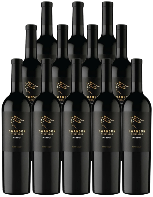 Swanson Vineyards Merlot Napa Valley 2023 750 ML (12 Bottles)