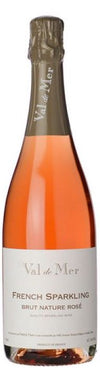 Val de Mer French Sparkling Brut Nature Rose 750 ML