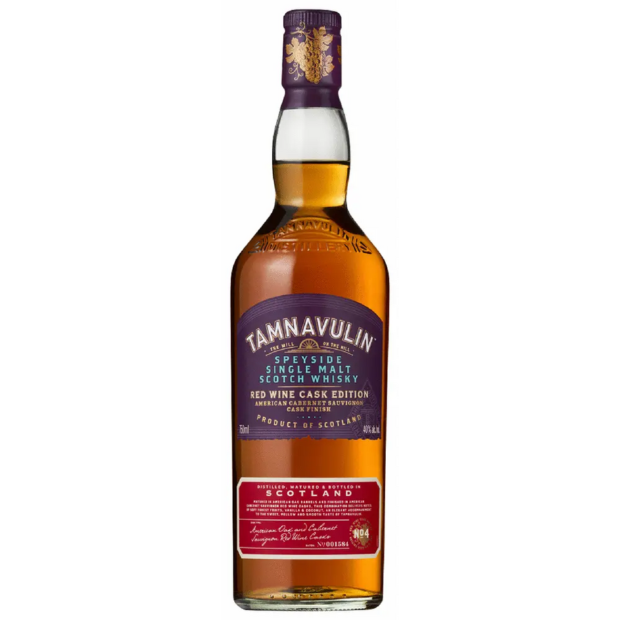 Tamnavulin Red Wine Cask Cabernet Single Malt Whisky 750 ML