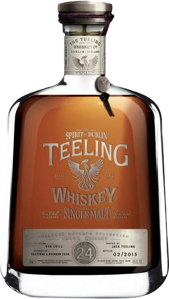 Teeling Single Malt Irish Whiskey 24 Years, 750 ML bottle