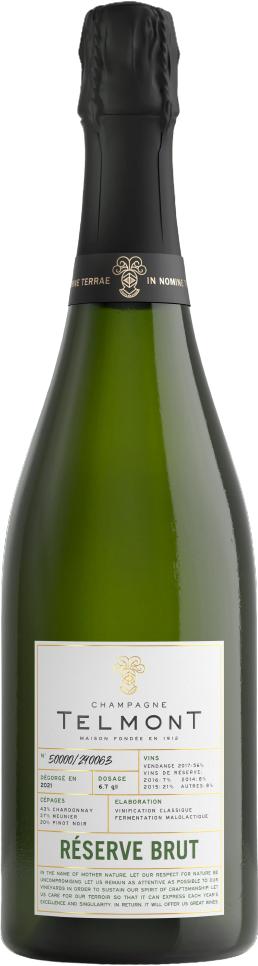 Telmont Reserve Champagne Brut 750 ML