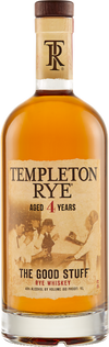 Templeton The Good Stuff 4 Year Old Rye Whiskey 1 L