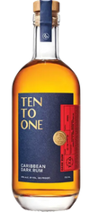 Ten To One Caribbean Dark Rum 750 ML