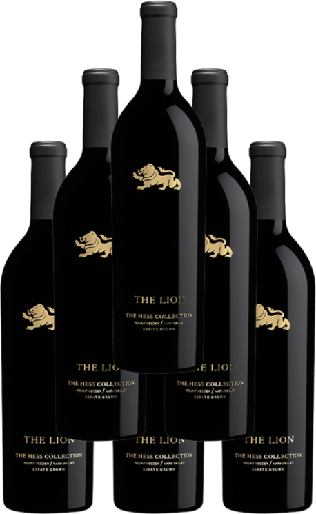 The Hess Collection Mt. Veeder Cabernet Sauvignon The Lion 750 ML 2018 (6 Bottles)