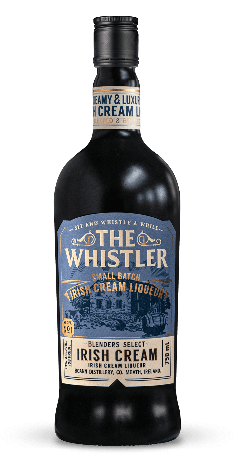 The Whistler Small Batch Blenders Select Irish Cream Liqueur 750 ML