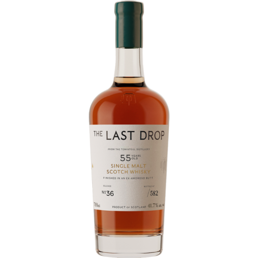 The Last Drop Tomintoul 55 Year Old Single Malt Scotch Whisky 700 ML