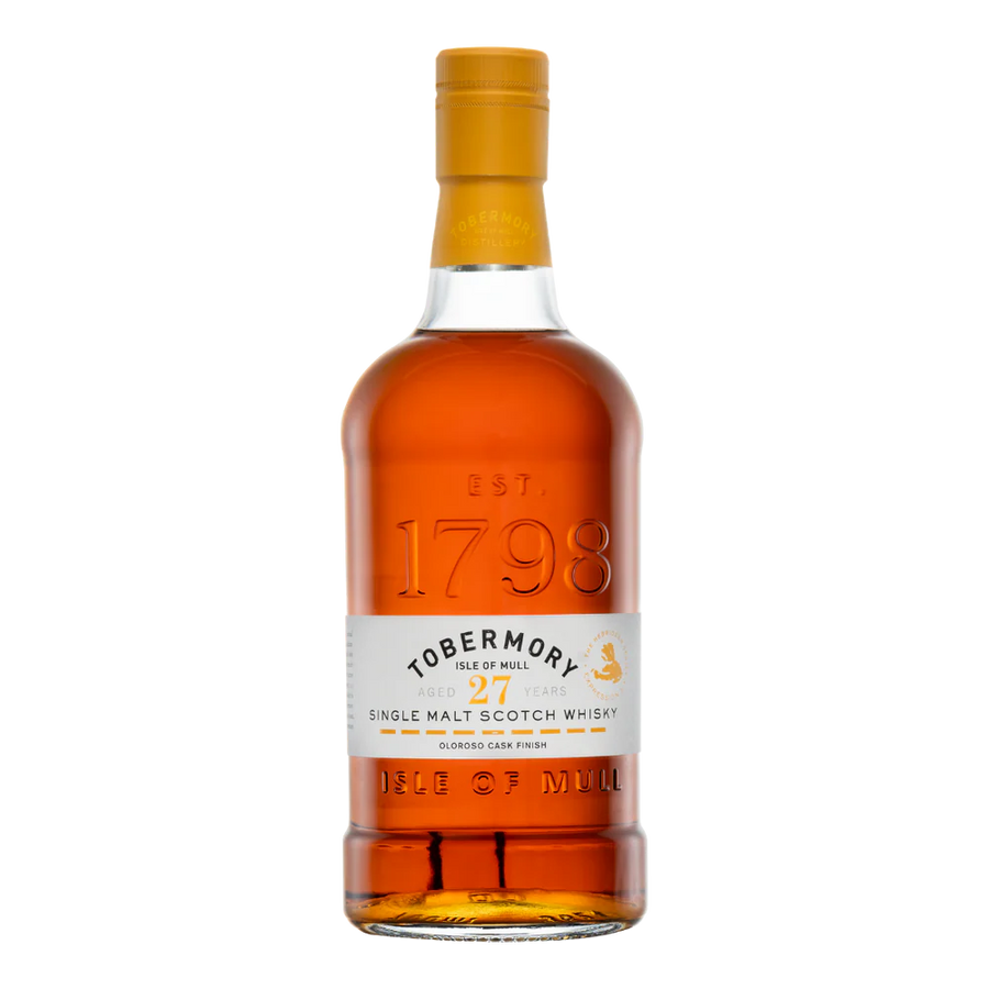 Tobermory Single Malt Scotch Oloroso Cask Finish 27 Yr 106.2 700 ML