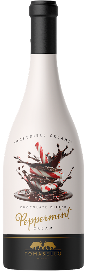 Tomasello Incredible Creams Chocolate Dipped Peppermint Cream 750 ML