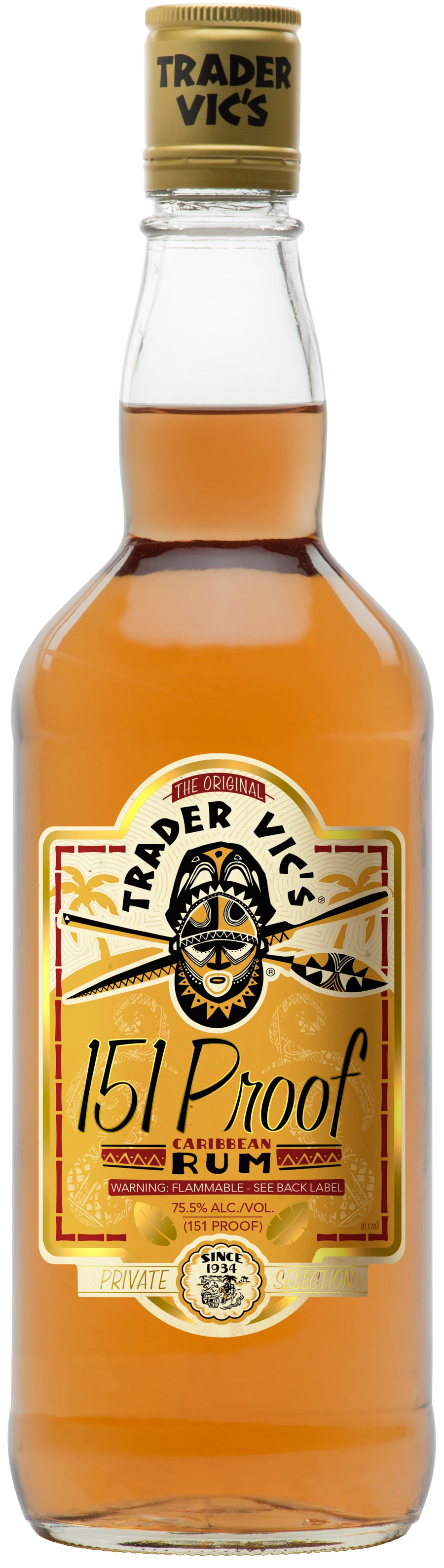 Trader Vic's Gold Rum 80 1 L
