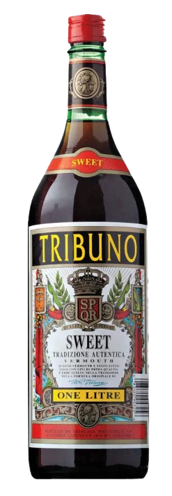 Tribuno Tradizione Autentica Sweet Vermouth 750 ML bottle with elegant label.