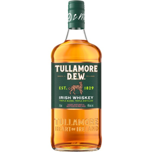 Tullamore Dew Irish Whiskey 750 ML