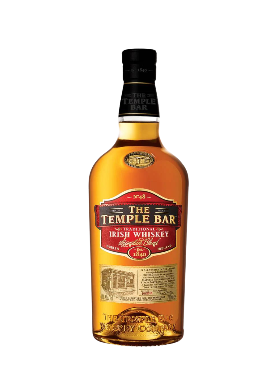 The Temple Bar Traditional Signature Blend Irish Whiskey 750 ML
